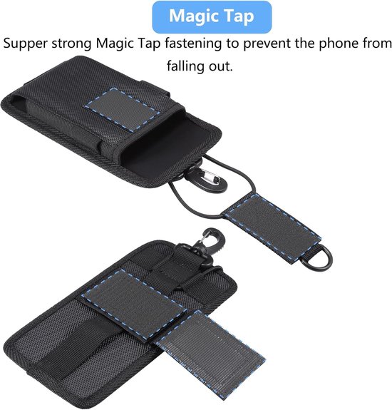 Geschikt voor iPhone 16 15 14 13 12 Pro XR Rugzak Strap Pouch, Rugzak Bevestiging Mobiele Telefoon Pouch Holster Riem Clip Houder Draagtas geschikt voor Galaxy S25, S24, S23 Plus, S22 — afbeelding 3