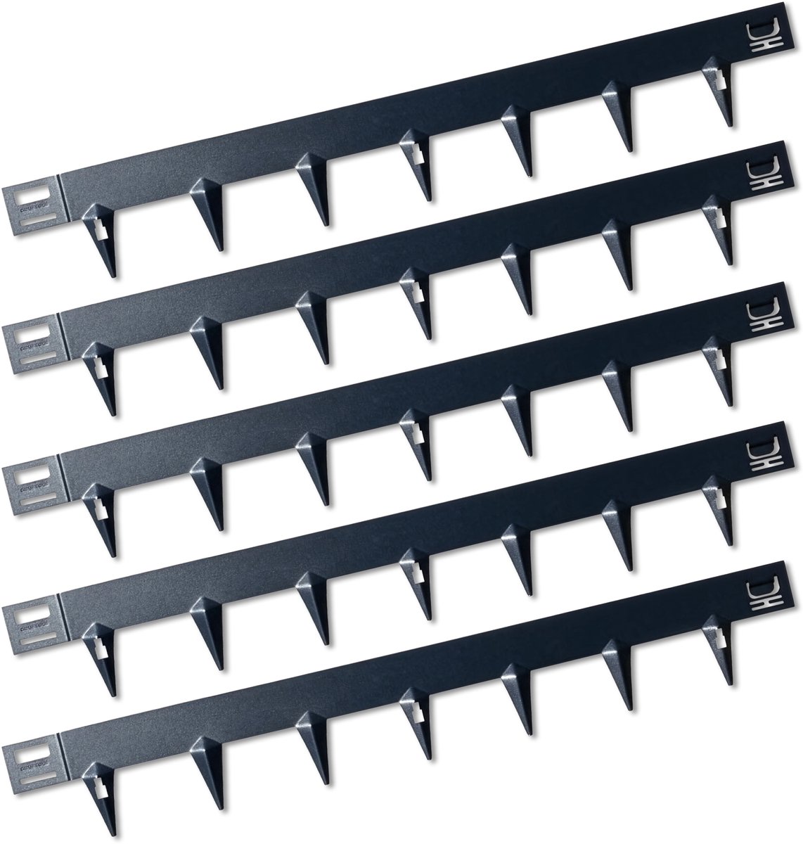 Core Edge - Zwart - Borderrand - 5 x 1m