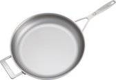 Demeyere Industry 5 Koekenpan met NanoTouch - 32cm - 5-laags RVS - Inductie