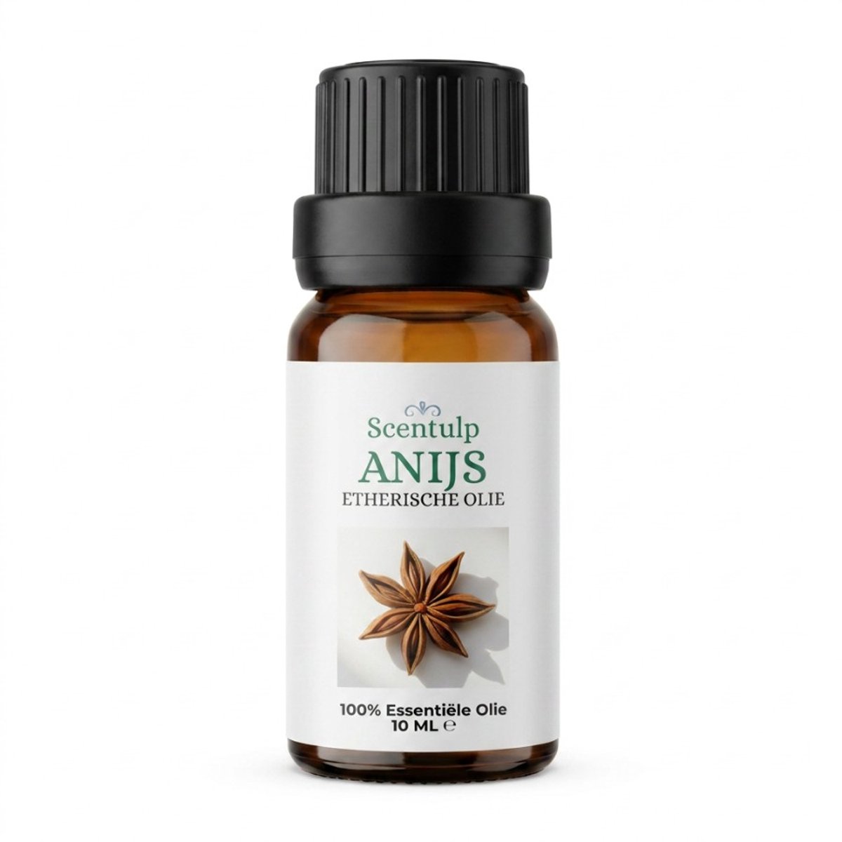 Scentulp Anijs Etherische Olie – 100% Natuurlijke Anijsolie – Zoete Kruidige Geur – Voor Diffuser, Aromatherapie & Huisparfum – Anise Oil – 10 ml