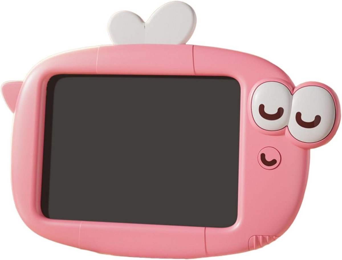 Tekentablet Kinderen - LCD Tekenbord - Leren Krabbelen - Oogvriendelijk Scherm - 21.4x15.7 cm - Roze