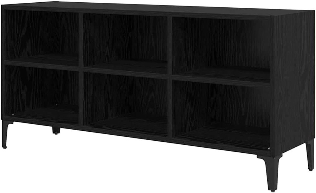 Wandkast - Tv-meubel - Opbergen Media - Maximaliseert vloerruimte - 1035 cm - Zwart