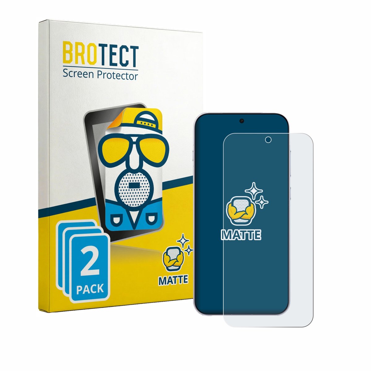BROTECT - Screenprotector voor Oppo Find X9s Pro - Folie Beschermfolie matte 2 Stuks