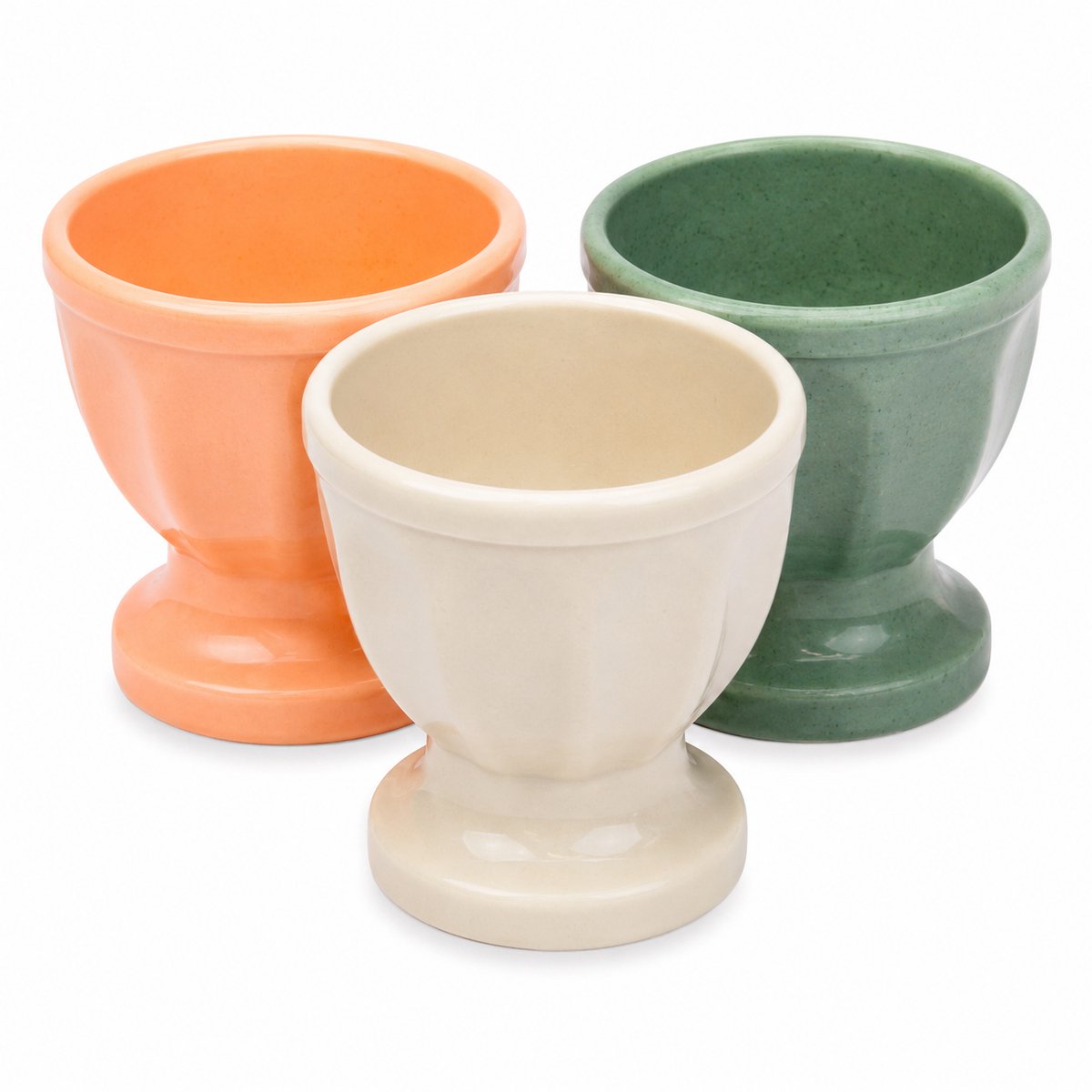Sunplast - Vrolijk Gekleurde Eggcup - Set van 3