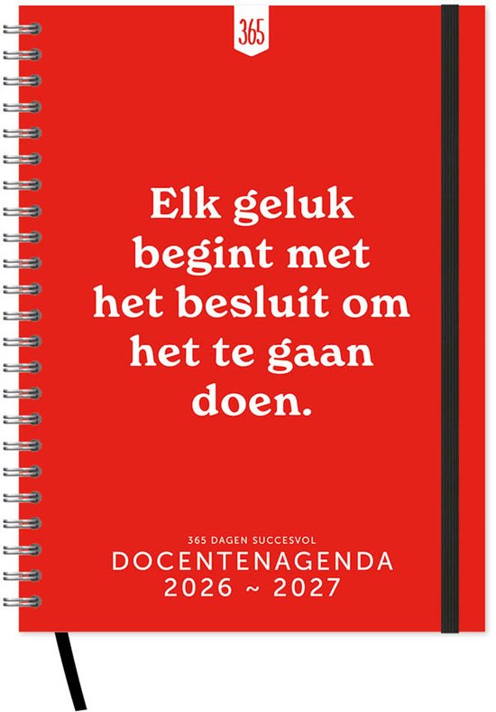365 Dagen Succesvol Docentenagenda 2026-2027 A5