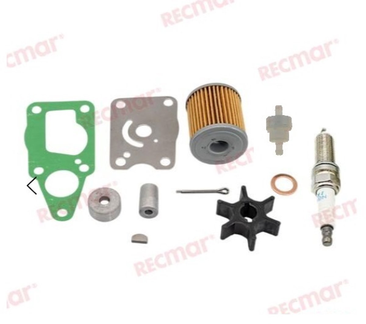 Suzuki DF4A / DF5A / DF6A (2017+) Onderhoudskit (17400-91891) inc olie - Outboard Breda