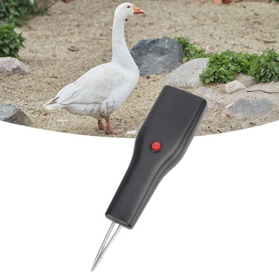 Elektrische Kippenplukker, Elektrische Pluimvee Veer, Kip Veer Machine, Draagbaar, Automatisch Gevogelte Kort Haar Plukken Tool (EU-stekker) — afbeelding 4