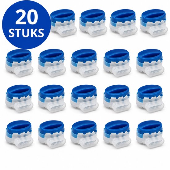 Gel Connector Set 20x Waterdichte Kabelverbinder Perimeterdraad Robotmaaier Draadverbinding Gardena Husqvarna