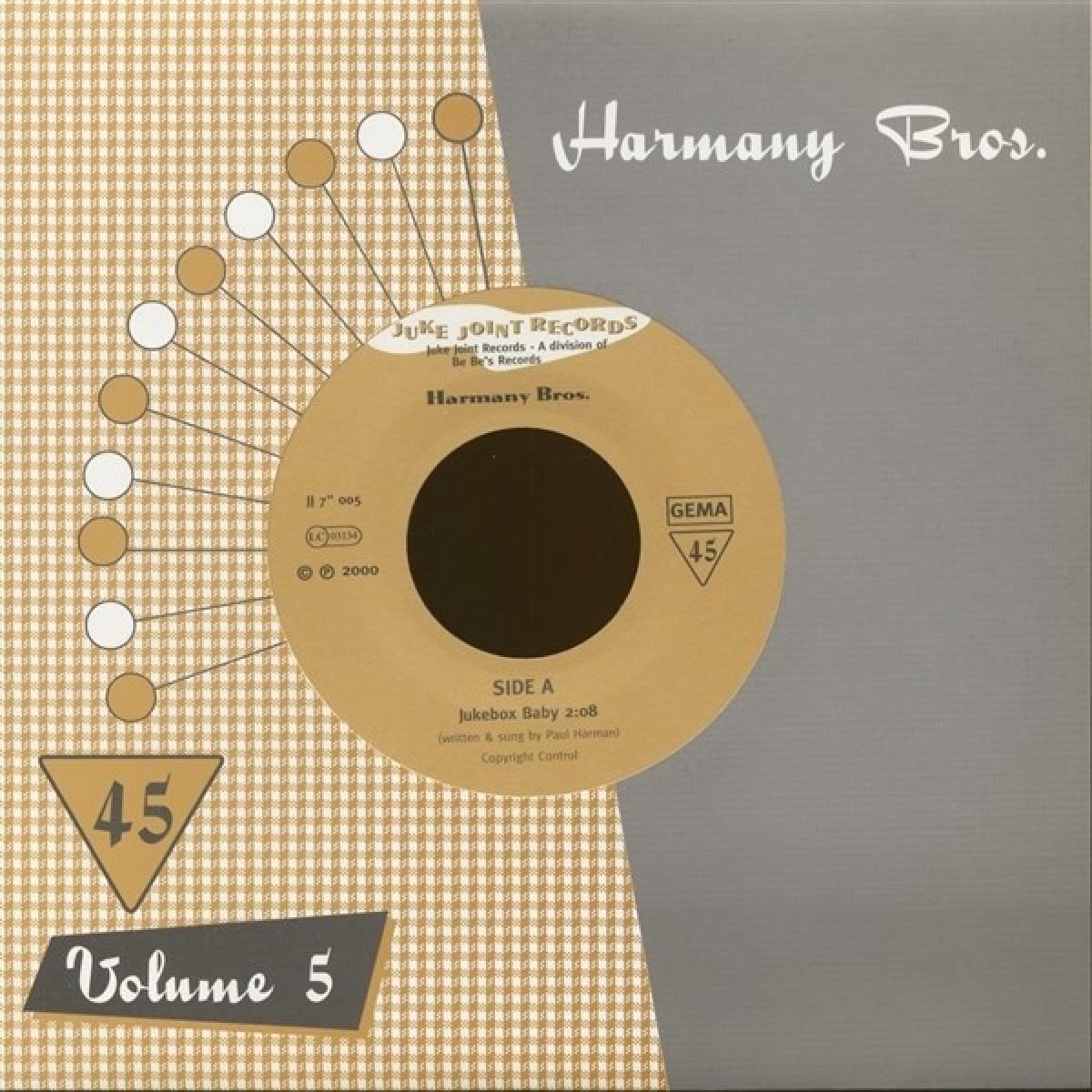 Harmany Bros. - Jukebox Baby/Jukebox Jessie