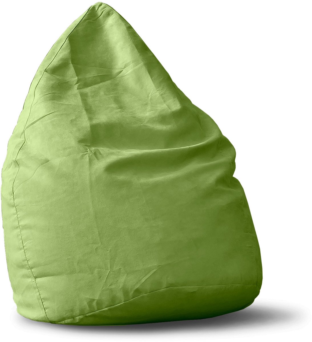 Lumaland - Luxe XL PLUS zitzak - stijlvolle beanbag met 220L volume - extra stevige naden - verkrijgbaar in verschillende kleuren - Groen