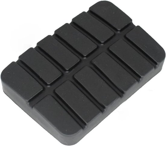 Pedaalhoezen Set - Remkoppelingspedaal Covers - Verbeterde Grip - Antislip Rubber - 2 Stuks - Zwart — afbeelding 4