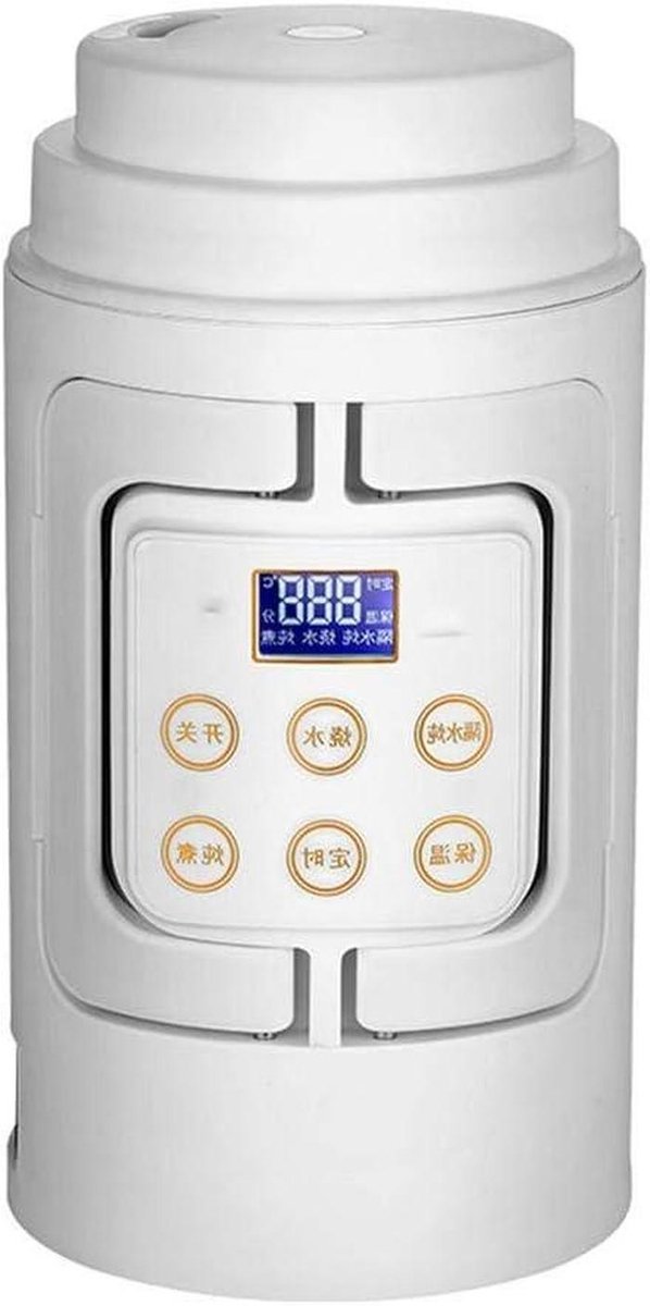 Draagbare Elektrische Waterkoker - Reis Waterkoker - Snel Water Koken - Automatische Uitschakeling - Minder dan 1L - Wit