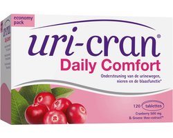 Uri-cran Daily Comfort Tabletten 120 | Urinair comfort & gezonde urinewegen