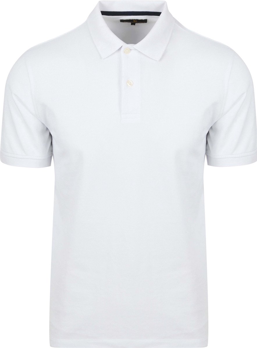Steppin' Out Polo Piqué Classic Wit - Maat 3XL - Heren - Polo shirt Heren met Korte mouw