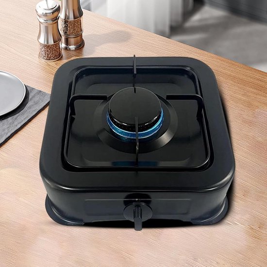 Camping Kooktoestel - Outdoor Brander - Buiten Koken - Compact Ontwerp - 33 cm - Zwart van Camping — afbeelding 2