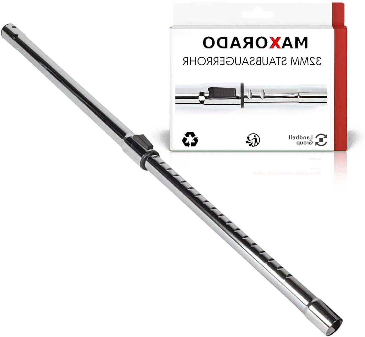 Telescopische Stofzuigerbuis - Verstelbare Zuigbuis - Stofzuigen Thuis - Universele 32mm Aansluiting - Max 1059 mm - Zilver