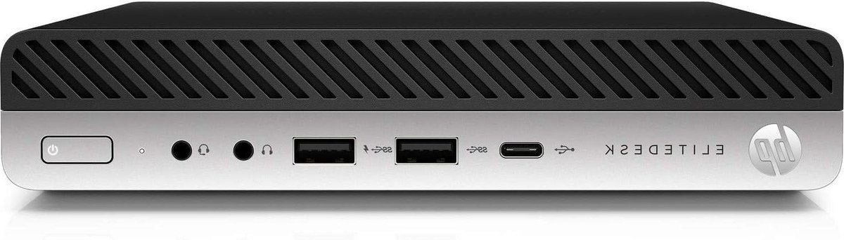 Mini Desktop PC - Compacte Computer - Thuiswerk Kantoor - Snelle SSD Opslag - 8GB RAM - Zwart