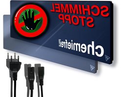 Schimmelverwarmer Infrarood - Condenspaneel Verwarming - Schimmel Bestrijden - Natuurlijk Zonder Chemie - 67 Watt - Zwart