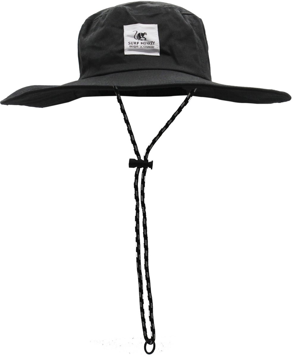 Boonie Hat vissershoed - One size (Zwart )