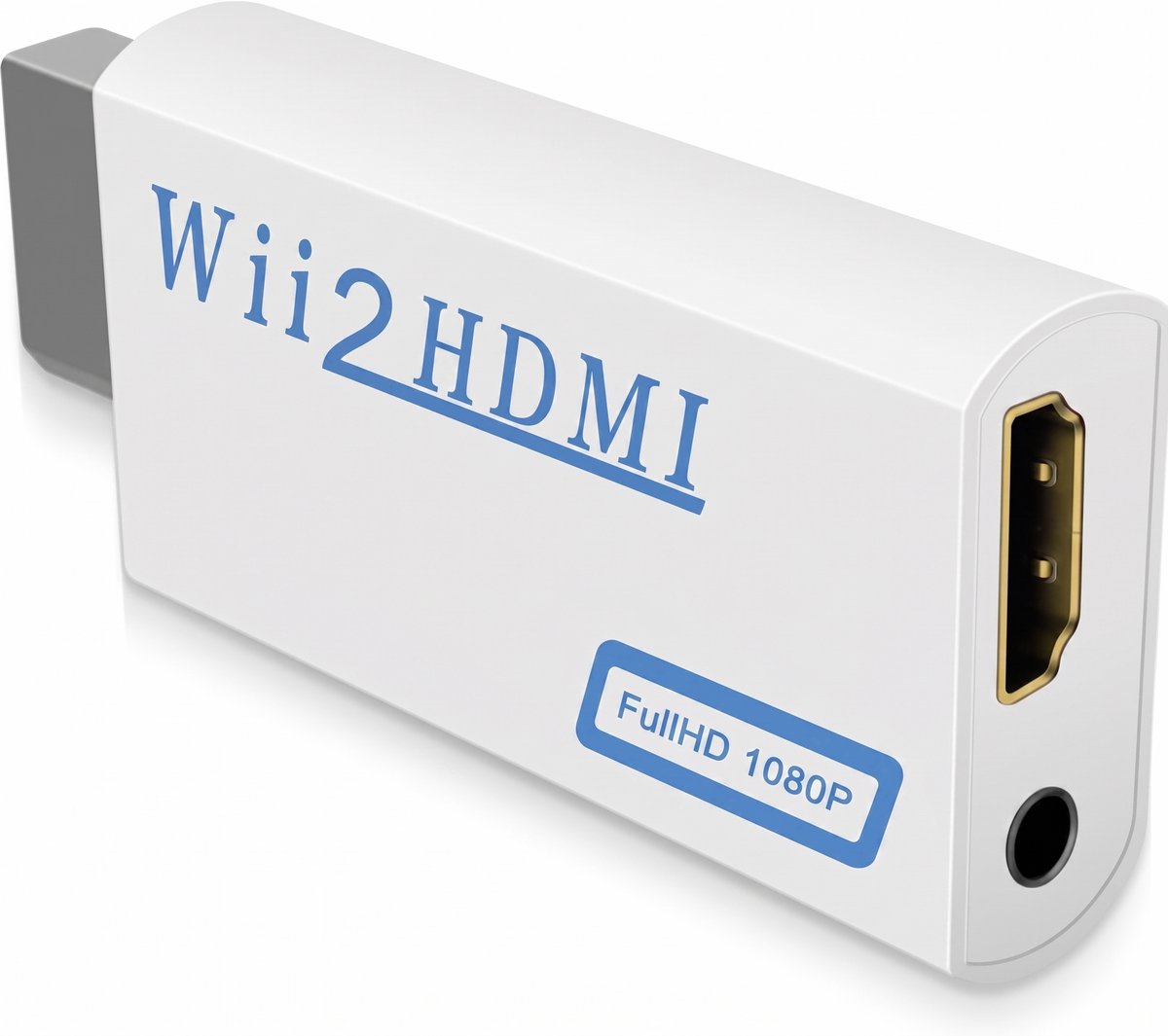 Wii HDMI Adapter - Converter - 1080p - Full HD Kwaliteit - Wii naar HDMI Converter - OXILO