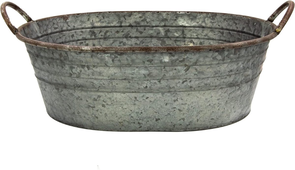 ZMR® Vijverbak - Vijver - Waterschaal - Zilver - 15cm x 35cm x 15cm