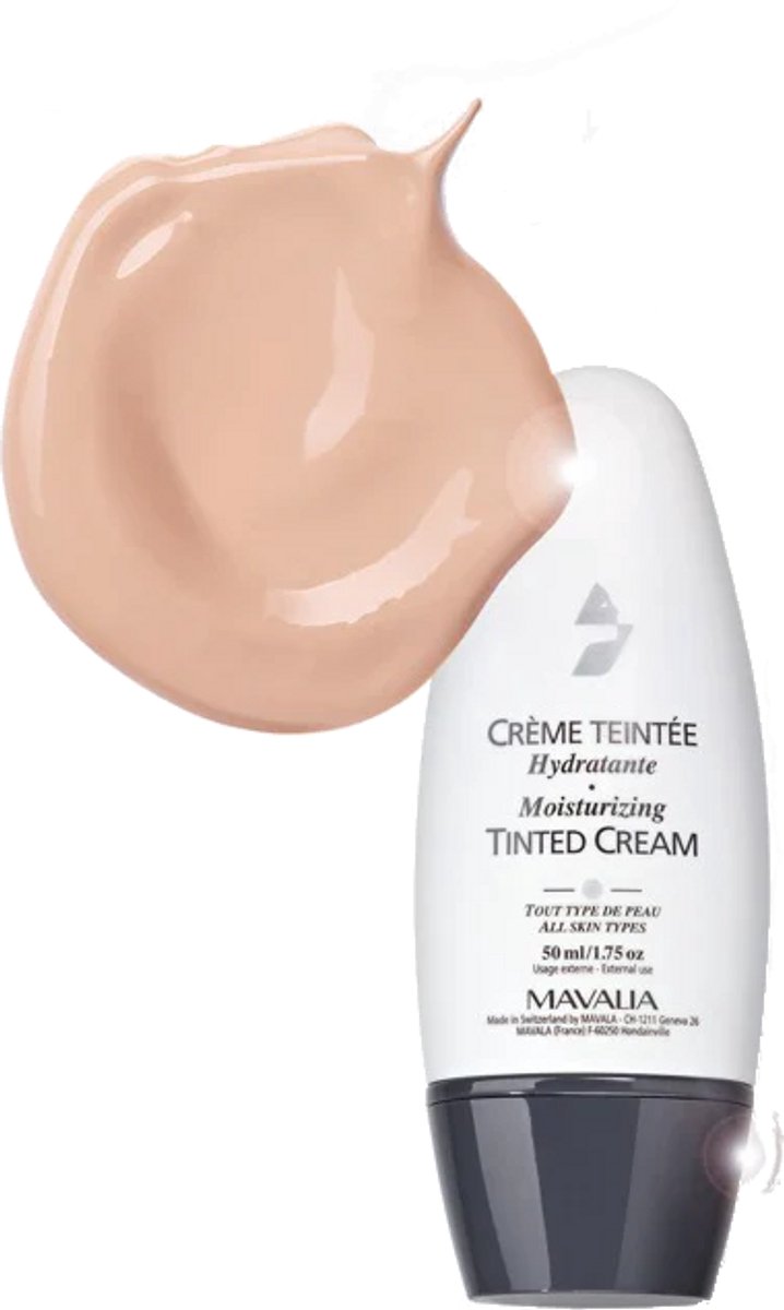 Mavala BB Cream 50 ml – Kleur 03 Camel - Hydraterende Getinte Dagcrème met Hyaluronzuur & Ceramiden – Natuurlijke Glow, Egaliseert & Camoufleert Oneffenheden – BB Cream voor een Stralende No Make-up Look – Geschikt voor Alle Huidtypes