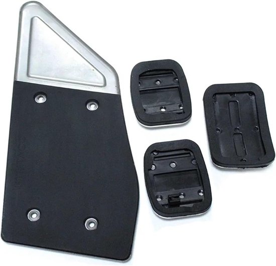 Pedaalhoezen Set - Auto Pedaal Covers - Verbeterde Grip - Antislip Ontwerp - 4 Delig - Metaal — afbeelding 4