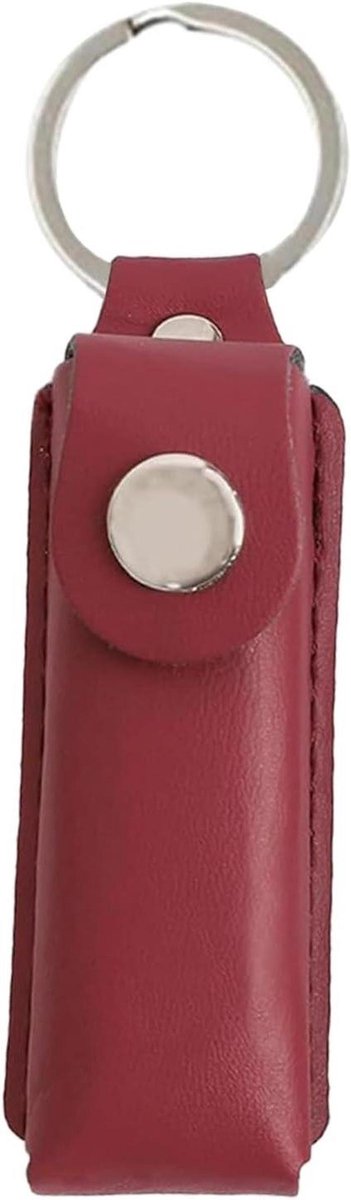 USB Houder - Opbergtasje - Digitale Opslag - Dubbele Functie Beschermhoes - 7 x 3 x 1.5 cm - Rood