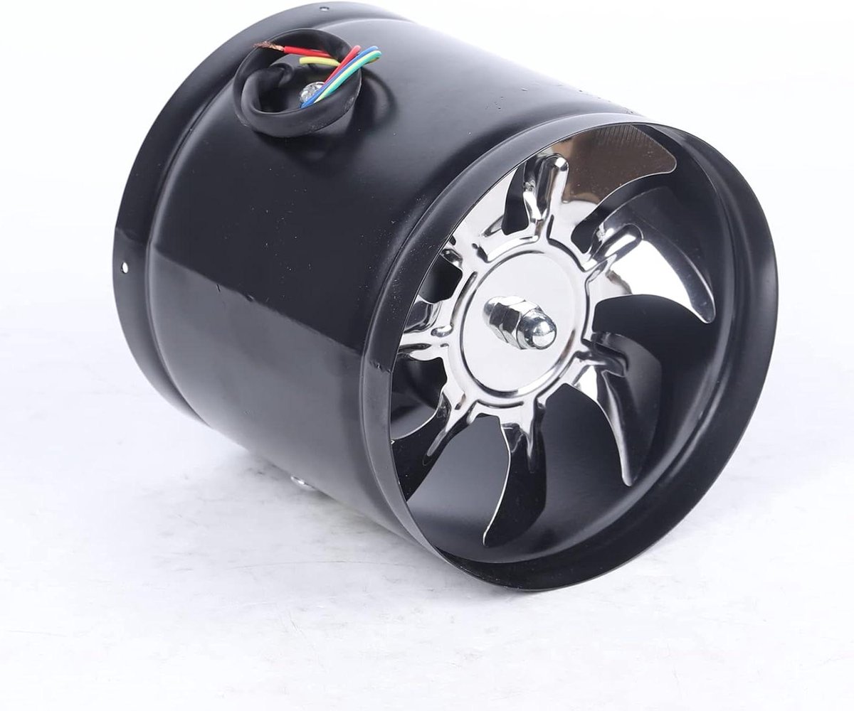 Afzuigventilator Buis - Axiaal Ventilator - Lucht Verbeteren - 7 Bladen 2800 RPM - 150 mm