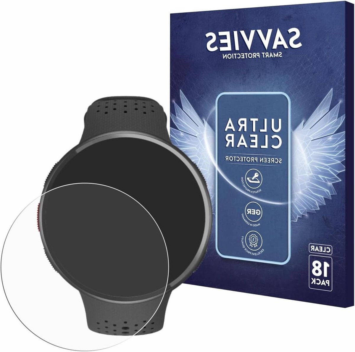 Schermbeschermers - Folies - Smartwatch Gebruik - Ultra Transparant - 18 Stuks - Duidelijk