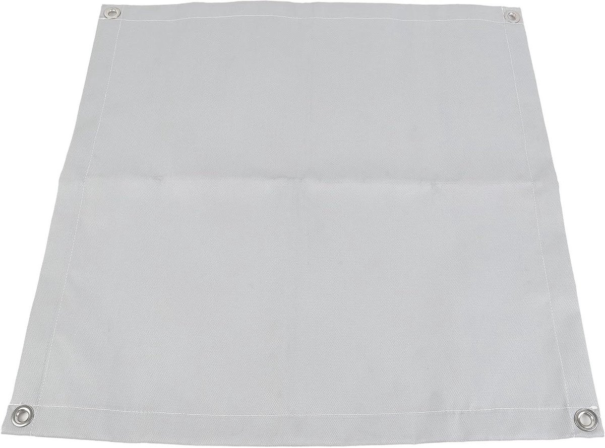 Vuurplaatsmat - Grillmat Onderlegger - Buiten koken - Vuurbestendige bescherming - 62x62cm - Zwart