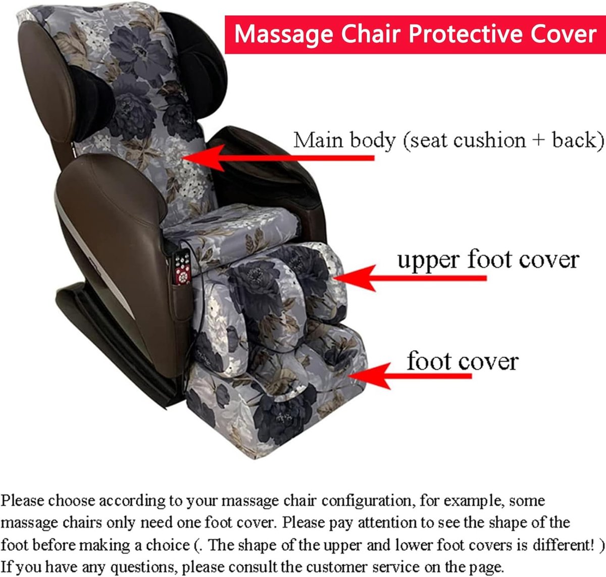 Massage Stoelhoes - Beschermhoes Stoel thumbnail 5