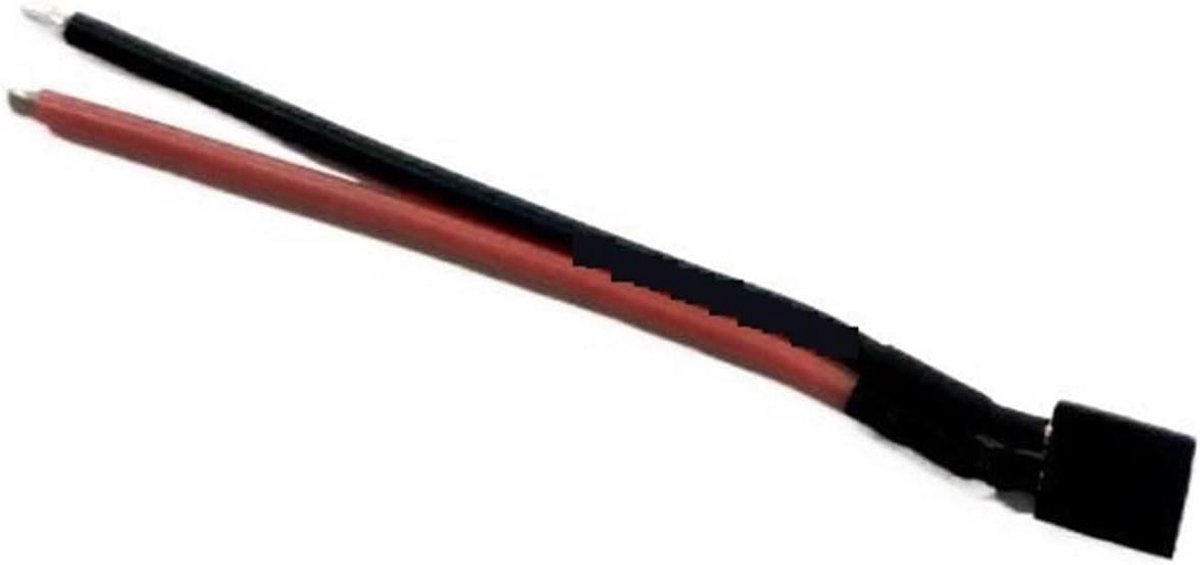 Drone Stekker - RC Connector - Vliegtuig Onderdeel - Borstelloze Motor - 1.0 mm - Zwart