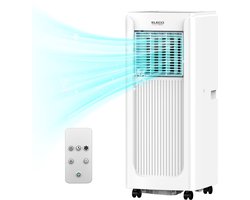 Mobiele Airconditioner - 8500 BTU - 3-in-1 met Ontvochtiger en Ventilator - Digitaal Display - Wit