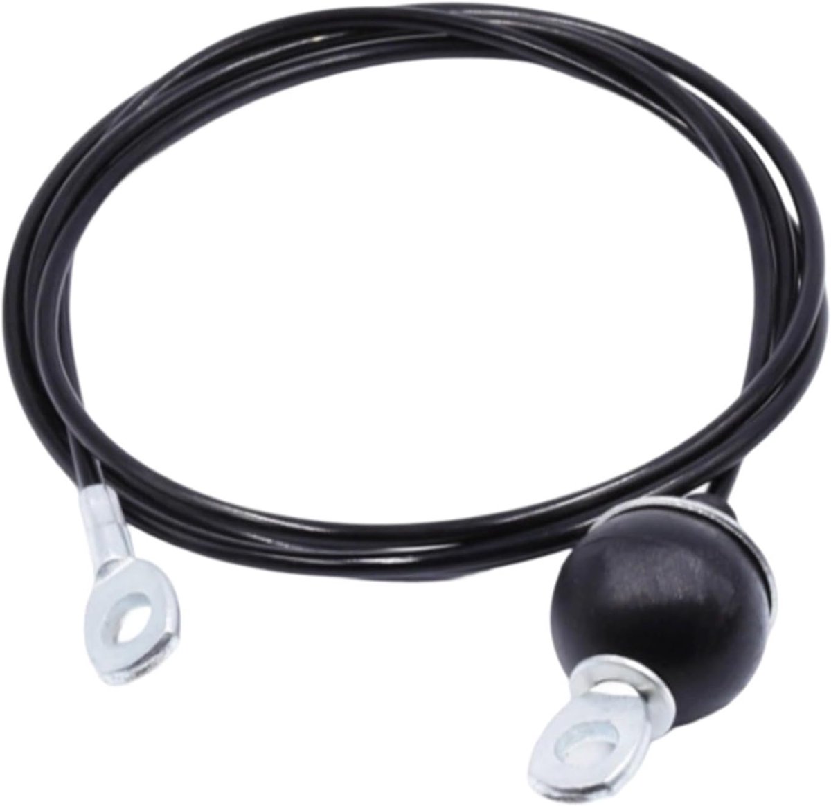 Fitness Katrol Kabel - Gym Touw - Kracht Training - Lage Wrijving Ontwerp - 5mm Diameter - Zwart