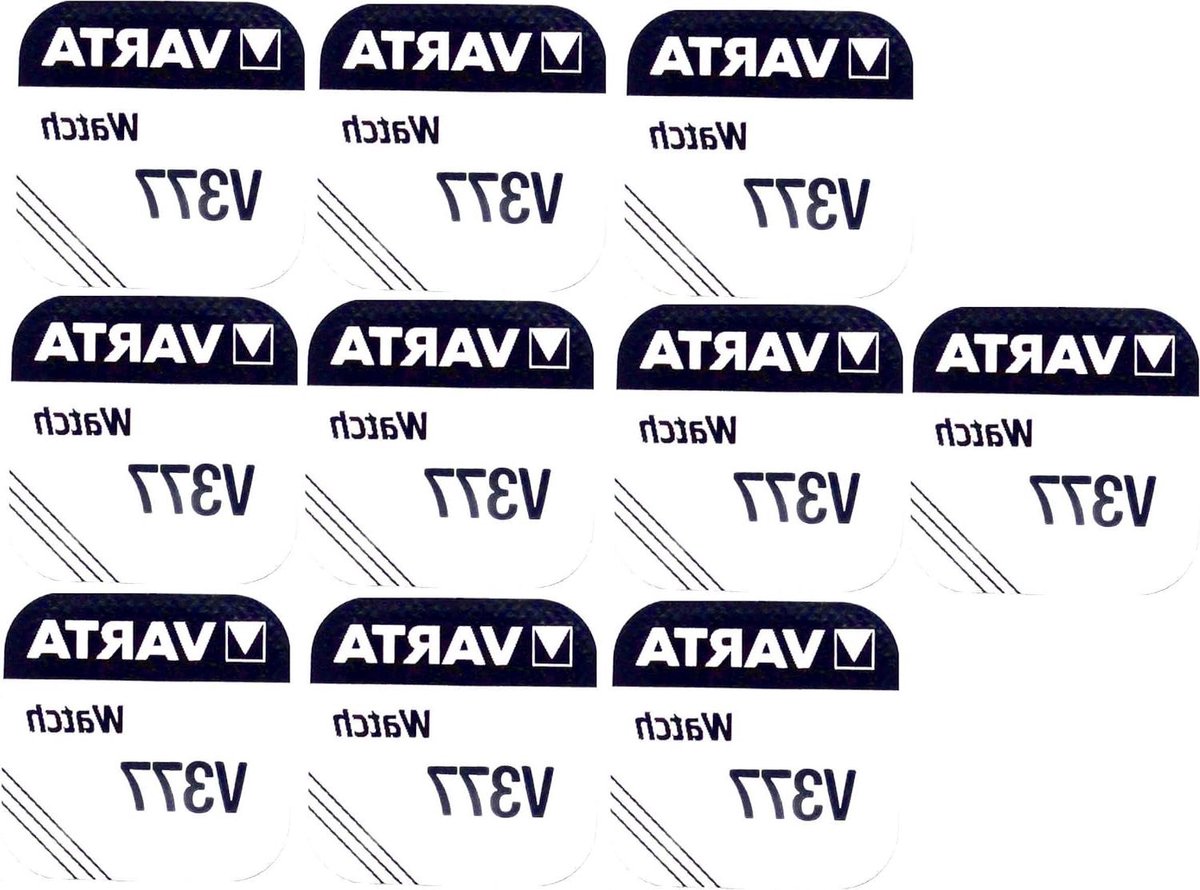 Knoopcelbatterijen - Kleine batterijen - Apparaten Voeden - Zilveroxide Technologie - 10 Stuks - Zilver