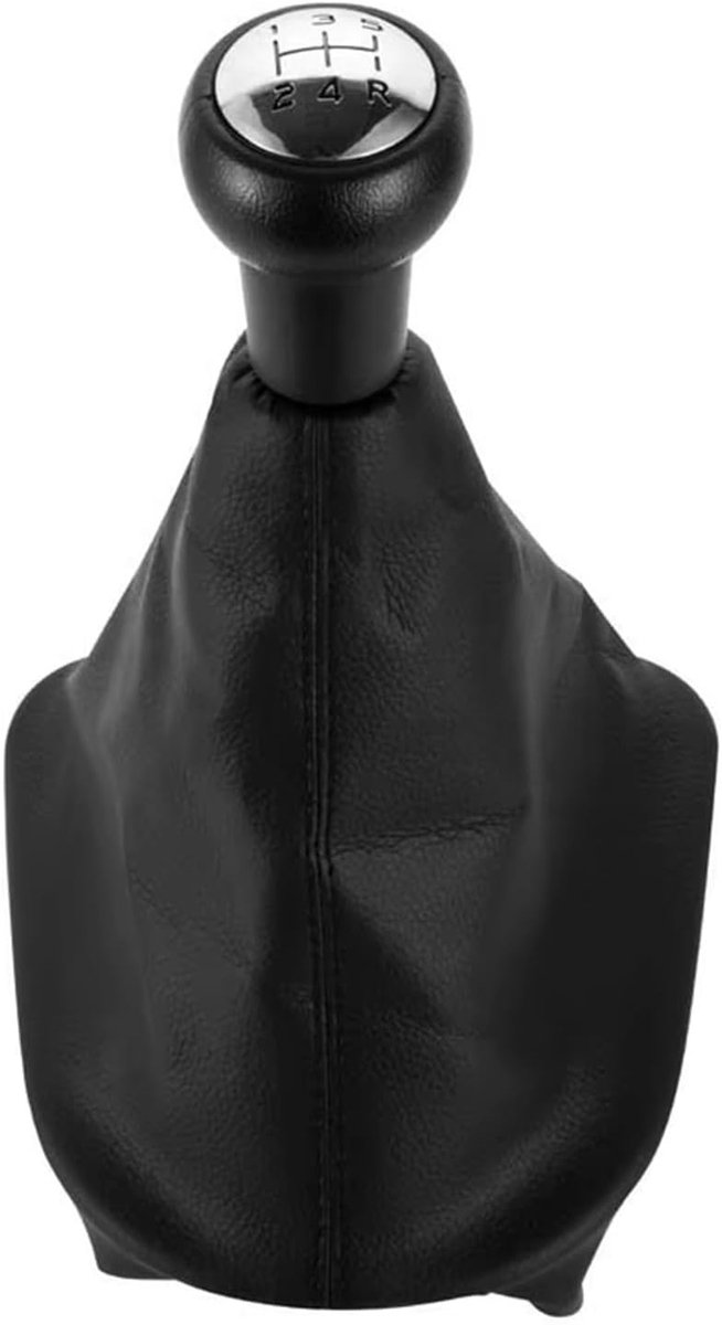 Pookknop Vervangingsset - Schakelpookhoes - Comfortabel Rijden - Verbeterde Grip - 5 Versnellingen - Zwart — afbeelding 5