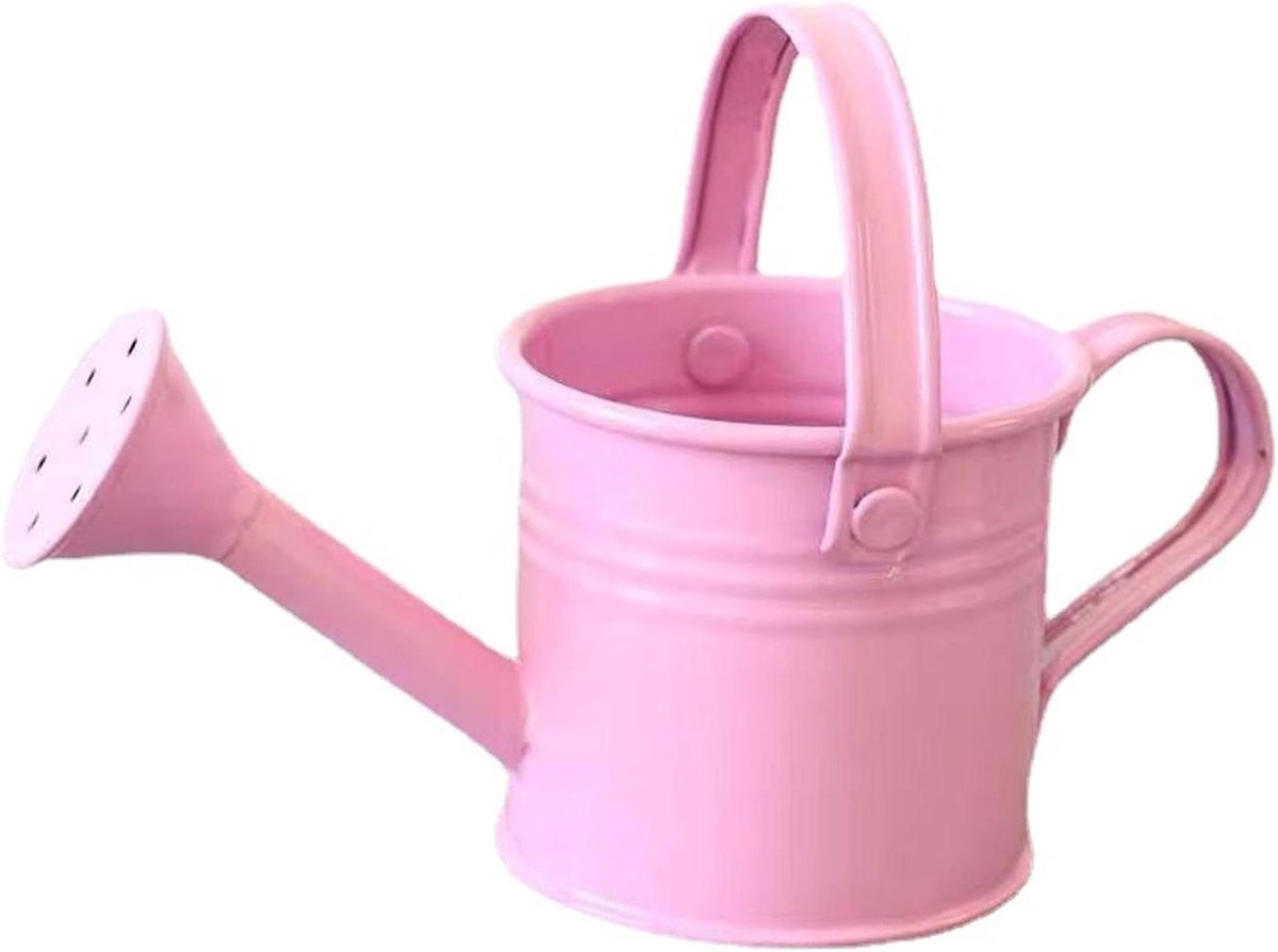 Metalen Gieter - Waterpot Bloemen - Planten Verzorgen - Lange Nauwe Tuit - 17 x 8 x 8 cm - Roze