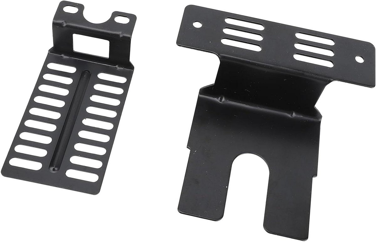 Grillmotor Beugel - Motorsteun BBQ - Stabiel Grillen - Multi-gat Ontwerp - 20x15x5 cm - Zilver