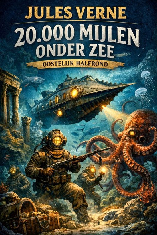 Madeley Classics – Nederlandse Editie - Jules Verne - 20.000 mijlen onder zee Oostelijk halfrond