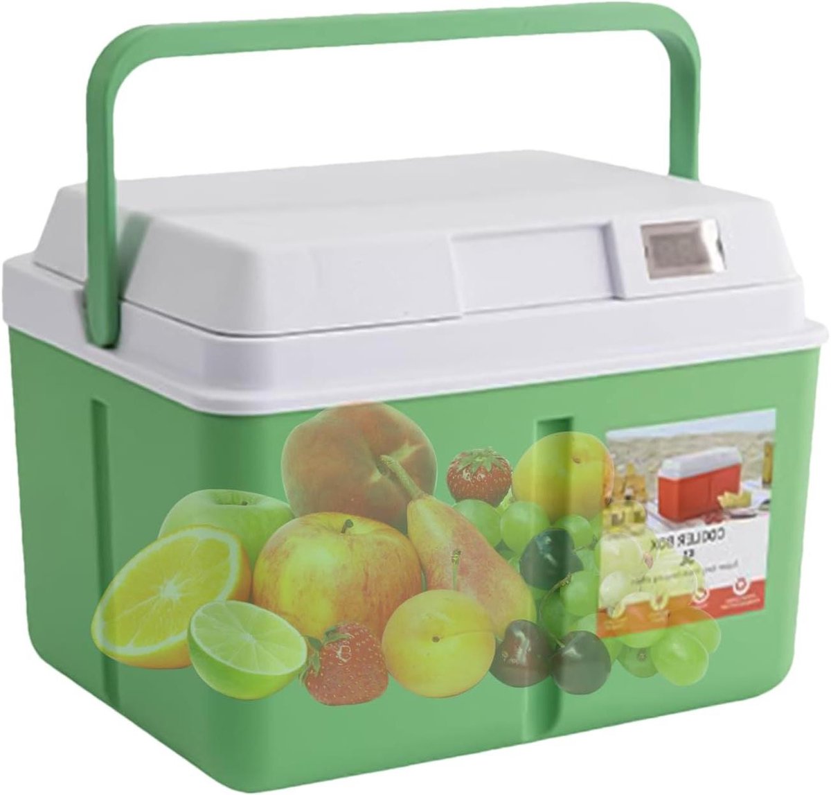 Draagbare koelbox - Mini koeler - Buitenactiviteiten - Waterdicht en lekvrij - 5 of 8 liter - Groen