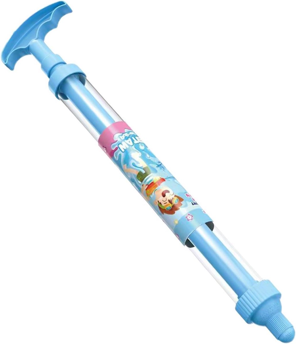 Waterspuiters - Waterblaster - Zomerpret - Uittrekbaar - 200 Ml - Blauw