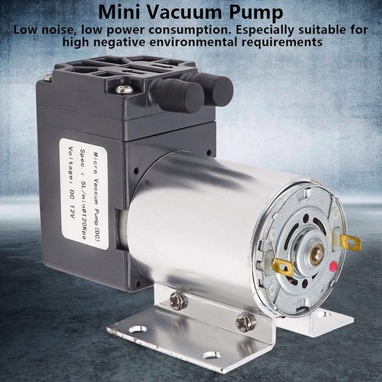 Solidchoice - Dailygoody - Mini Vacuum Pump - 12V 5L/min - Ondersteuning voor Auto en Motorhomes - Compact en Krachtig - Ideaal voor Luchtbedden - Gebruiksvriendeli. van Solidchoice — afbeelding 3