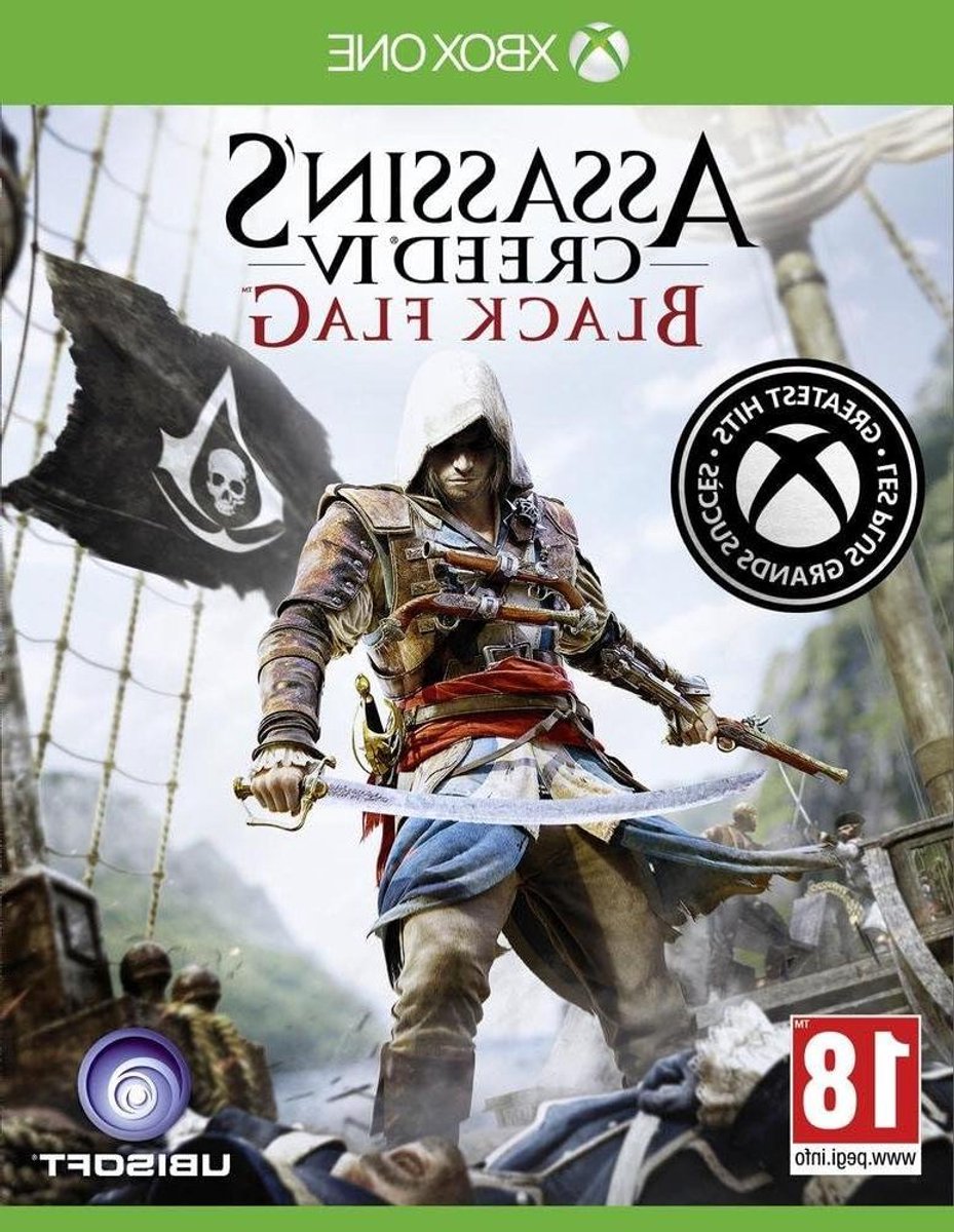 Assassin's Creed IV - Black Flag - Avontuur Spelen - Greatest Hits - 175 x 15 x 135 cm