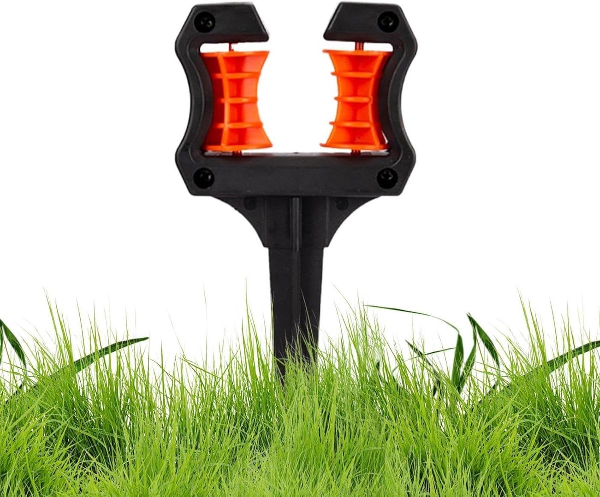 Slanggeleider Tuin - Bewateringspaal Gazon - Slang Beheren - Rolontwerp Voorkomt Klitten - 34 x 11.7 cm - Niet gespecificeerd
