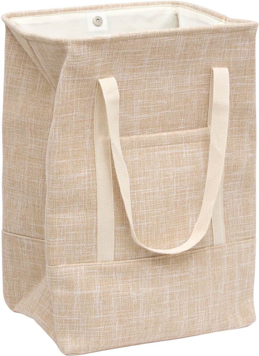 5Five Stoffen Wasmand - 42x35x55cm - Beige
