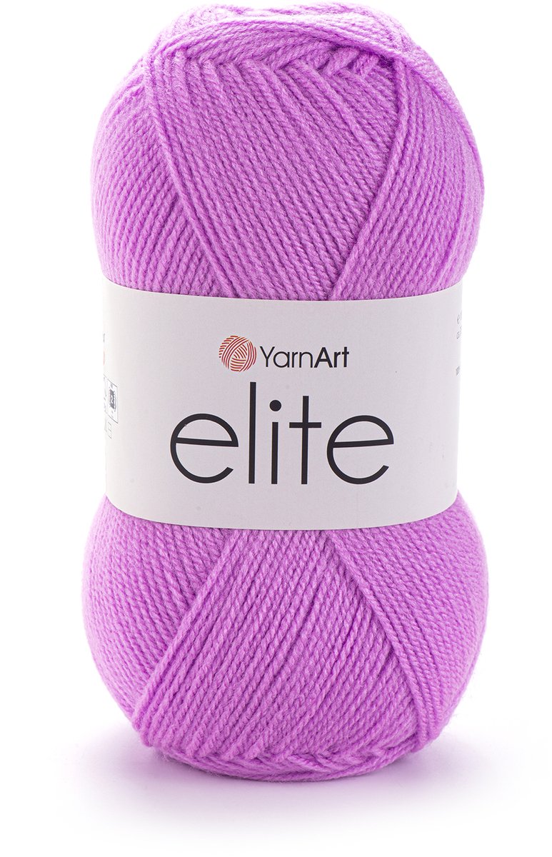 YarnArt Elite Garen – Premium Acryl Breigaren & Haakgaren voor Dekens, Truien en Accessoires - 100g / 300m - Kleur 242