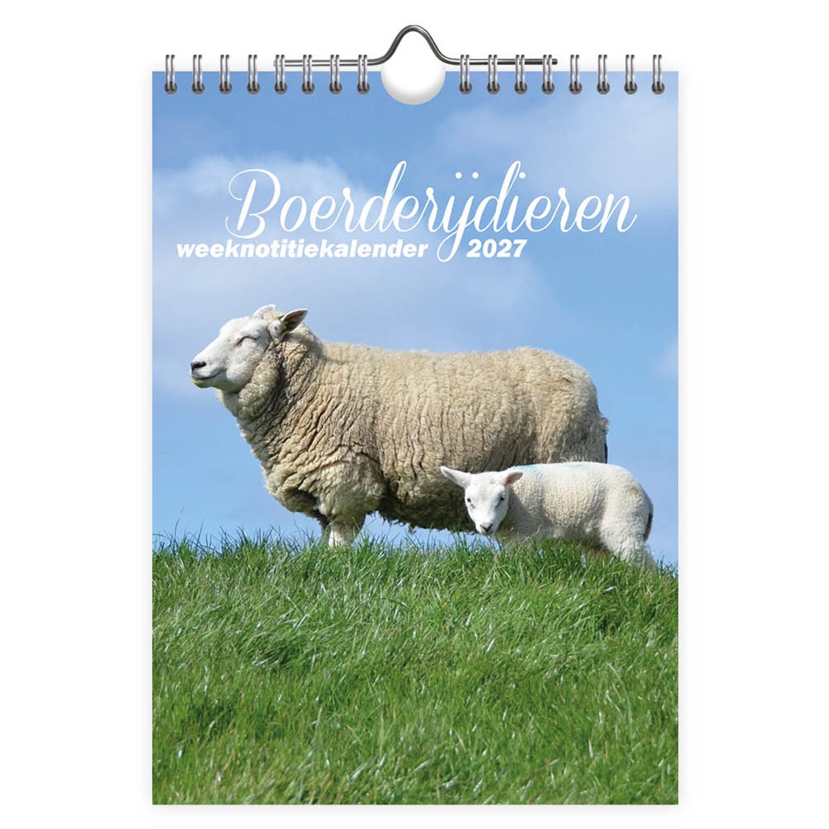 Boerderijdieren WEEKnotitie Kalender 2027