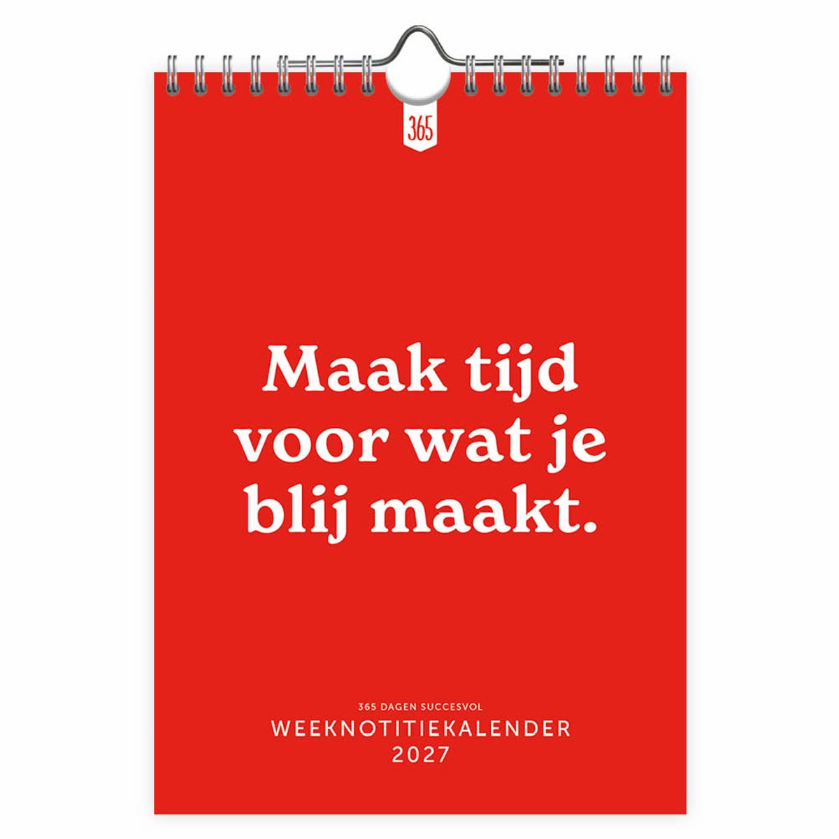 365 Dagen Succesvol Weeknotitiekalender 2027