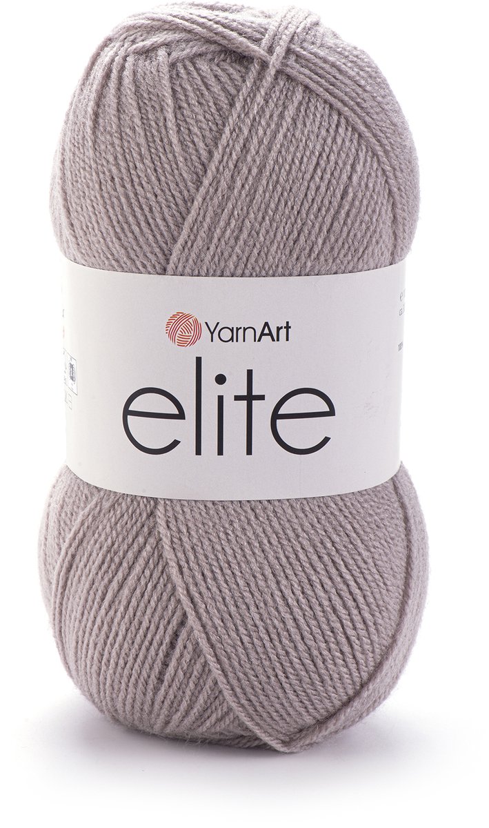 YarnArt Elite Garen – Premium Acryl Breigaren & Haakgaren voor Dekens, Truien en Accessoires - 100g / 300m - Kleur 857